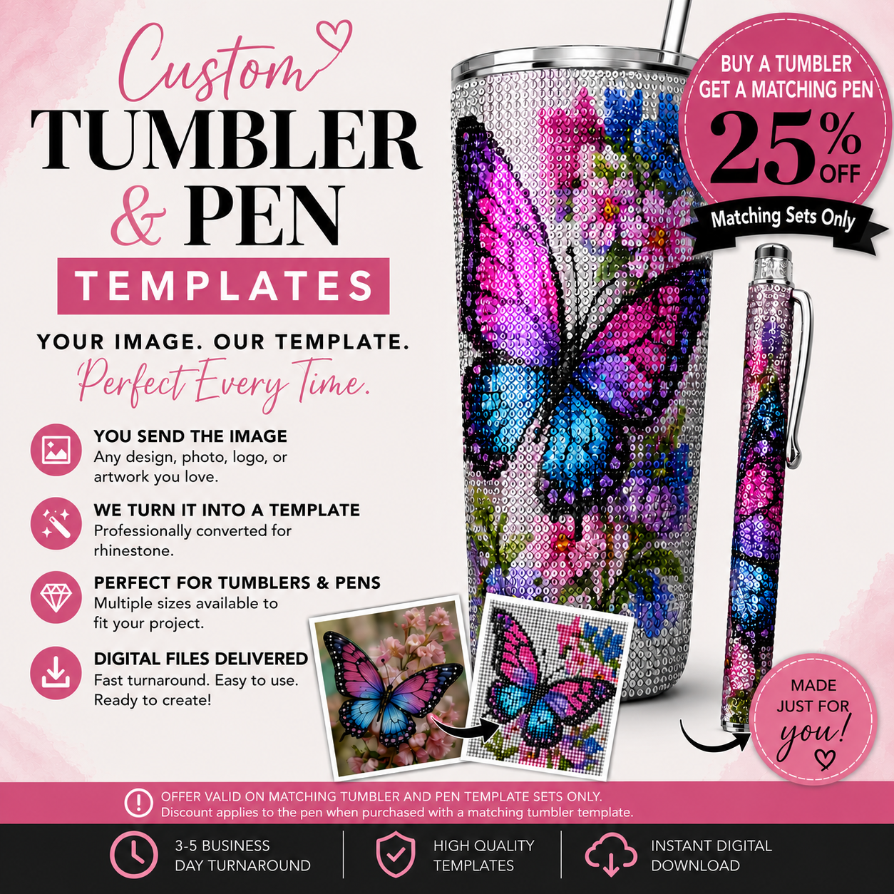 Custom Rhinestone Templates