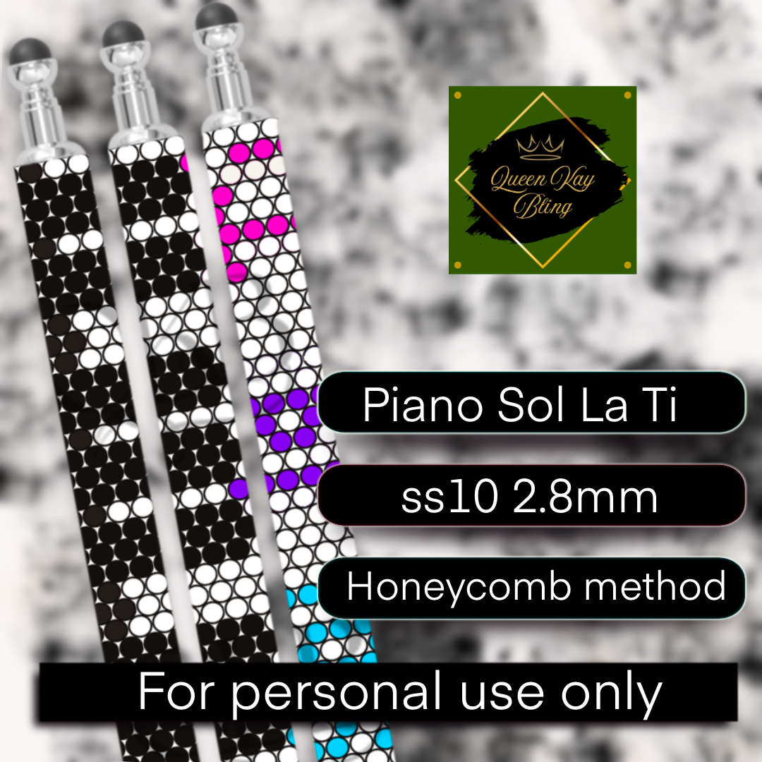 Piano Pen Template