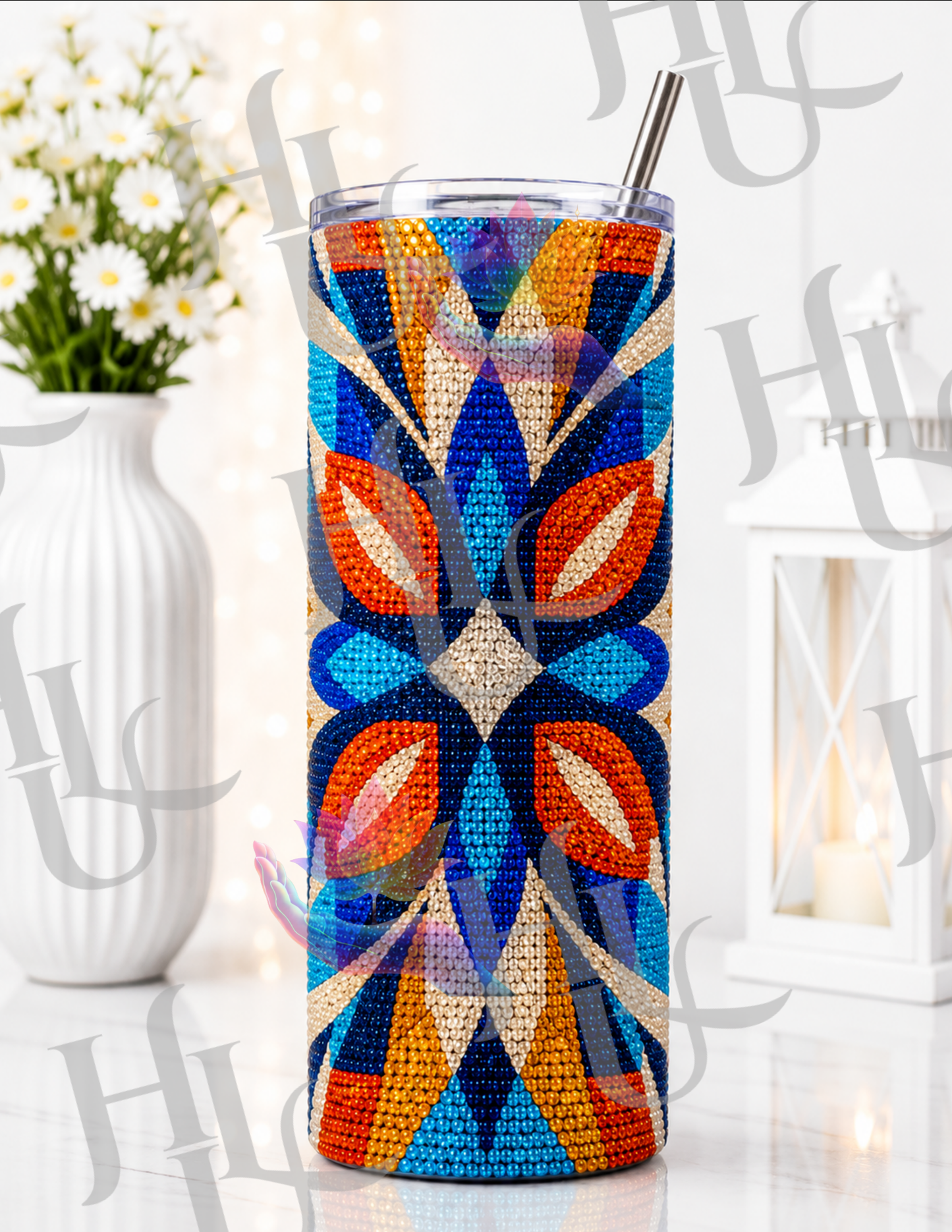 Layered Thread ~ Diamond Art Tumbler