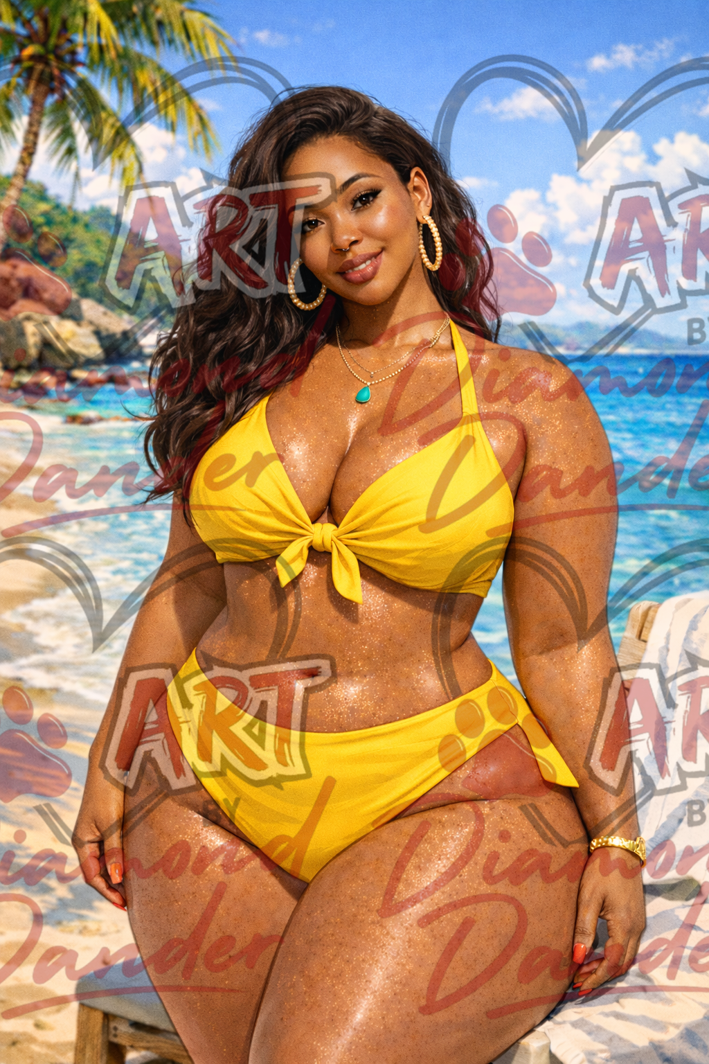 Art By Diamond Dander - She Is The Escape