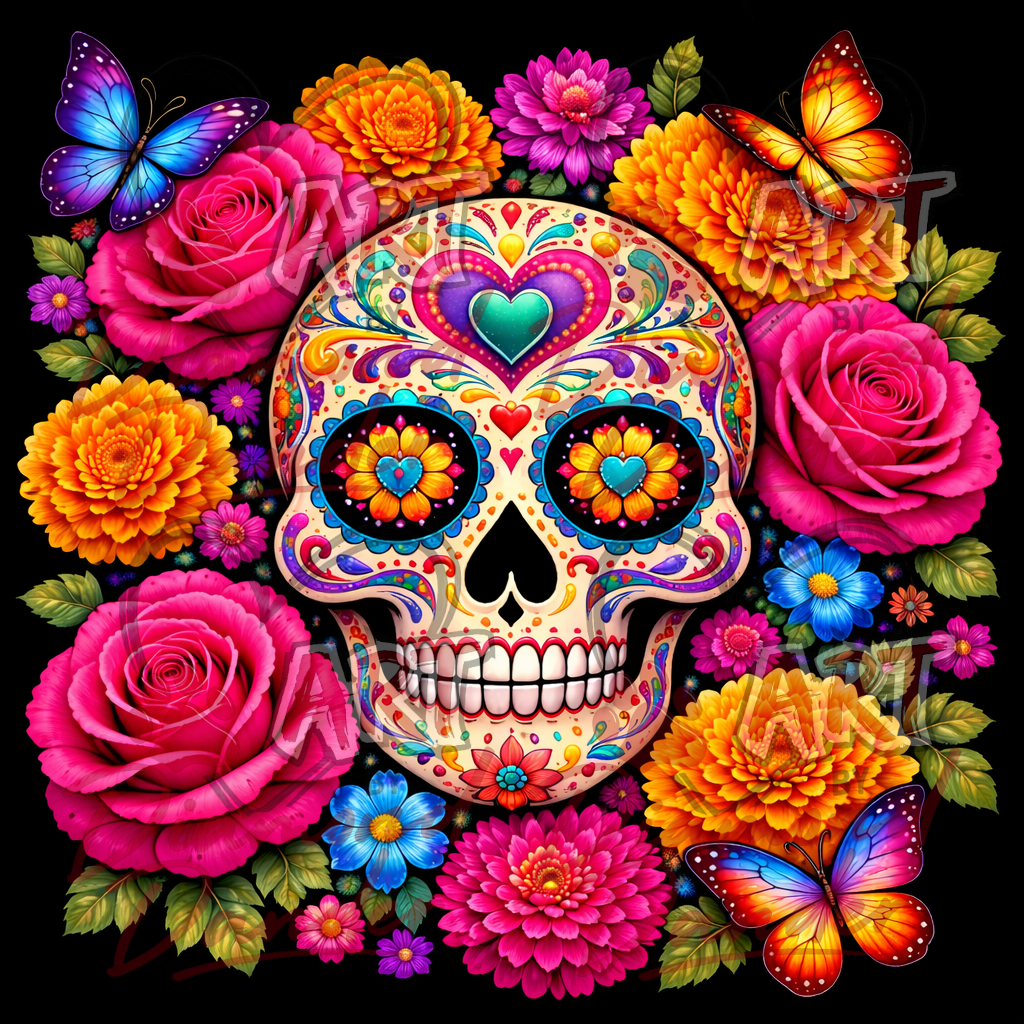 Art By Diamond Dander - Viva Calavera