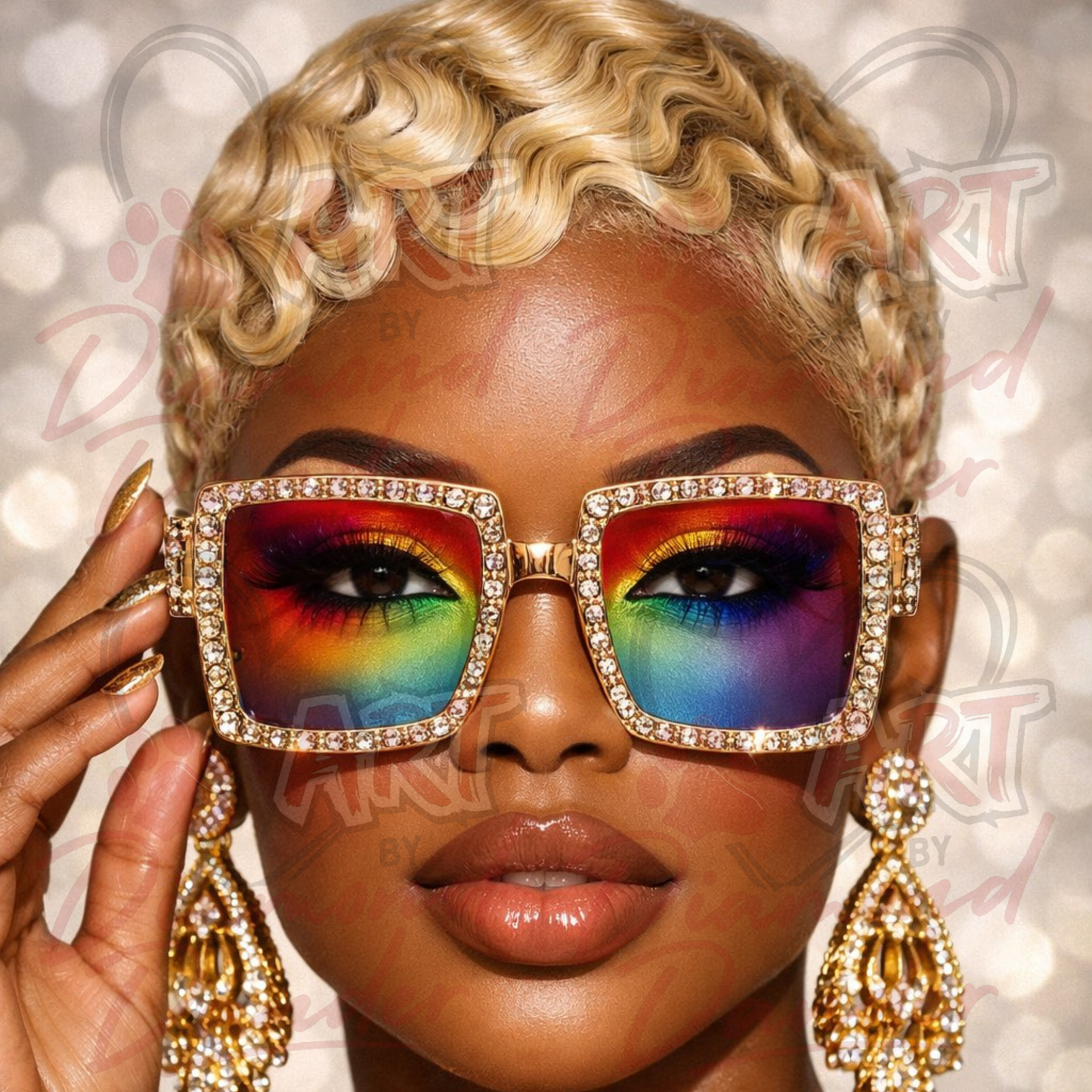 Art By Diamond Dander - Seen & Unbothered