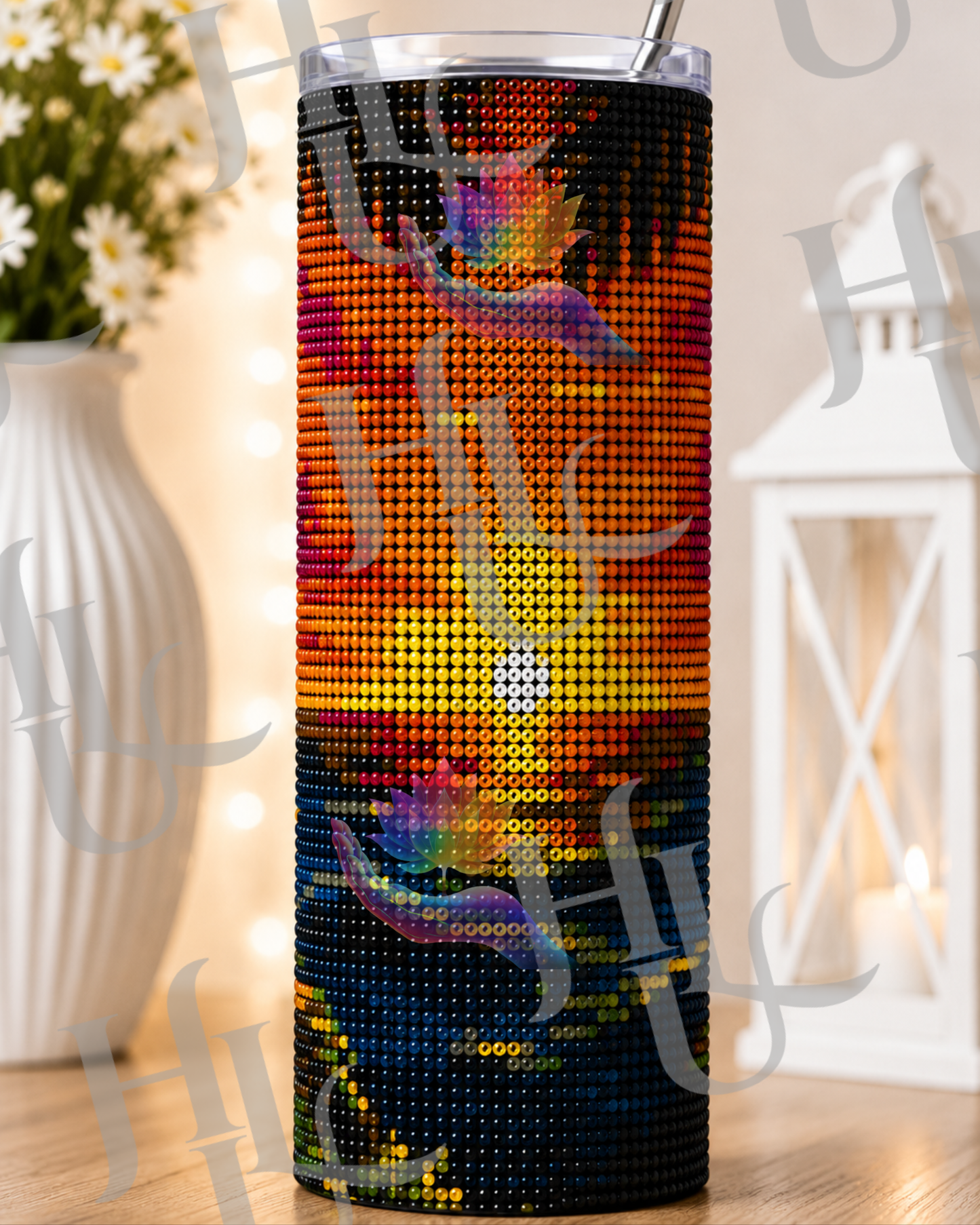 Blazing Horizon ~ Diamond Art Tumbler
