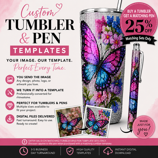 Custom Rhinestone Templates