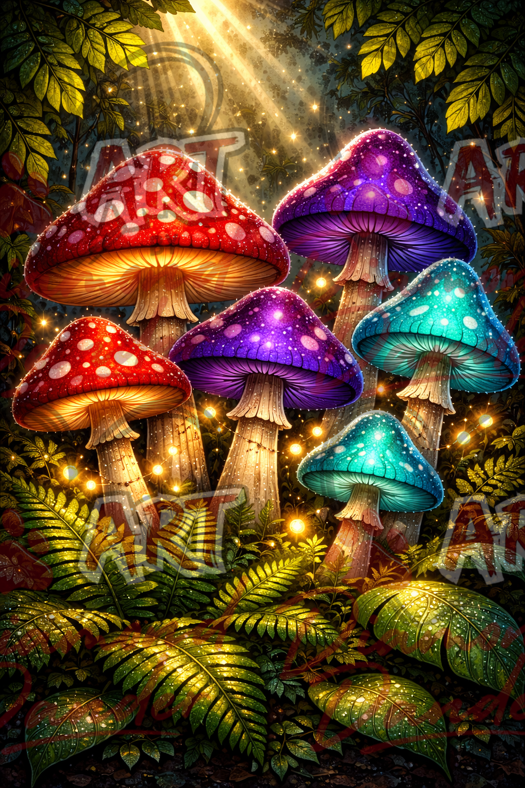 Art By Diamond Dander - Enchanted Grove