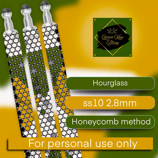 Hourglass Pen Template