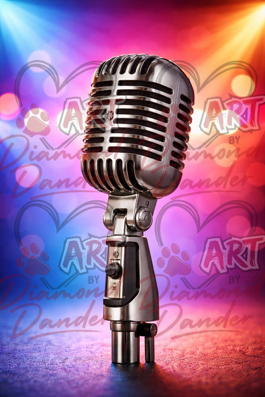 Art By Diamond Dander - Hold The Mic