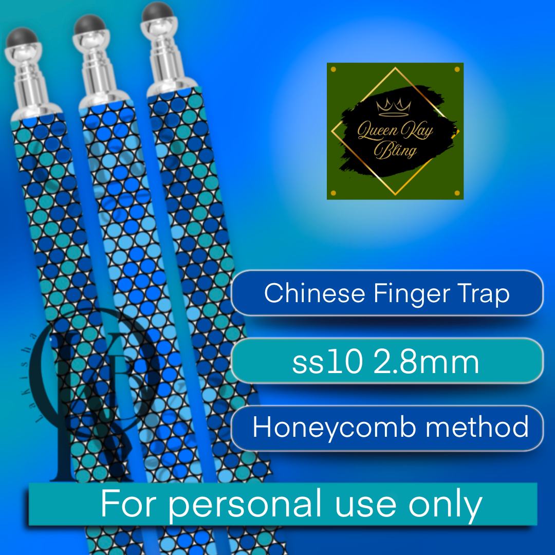 Chinese Finger Trap Pen Template