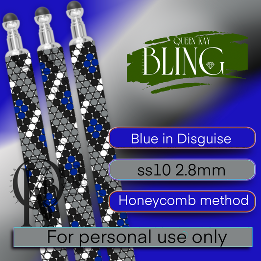 Blue in Disguise Pen Template