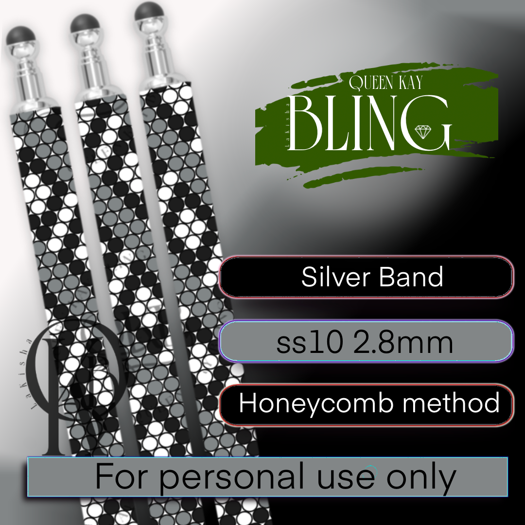 Silver Band Pen Template