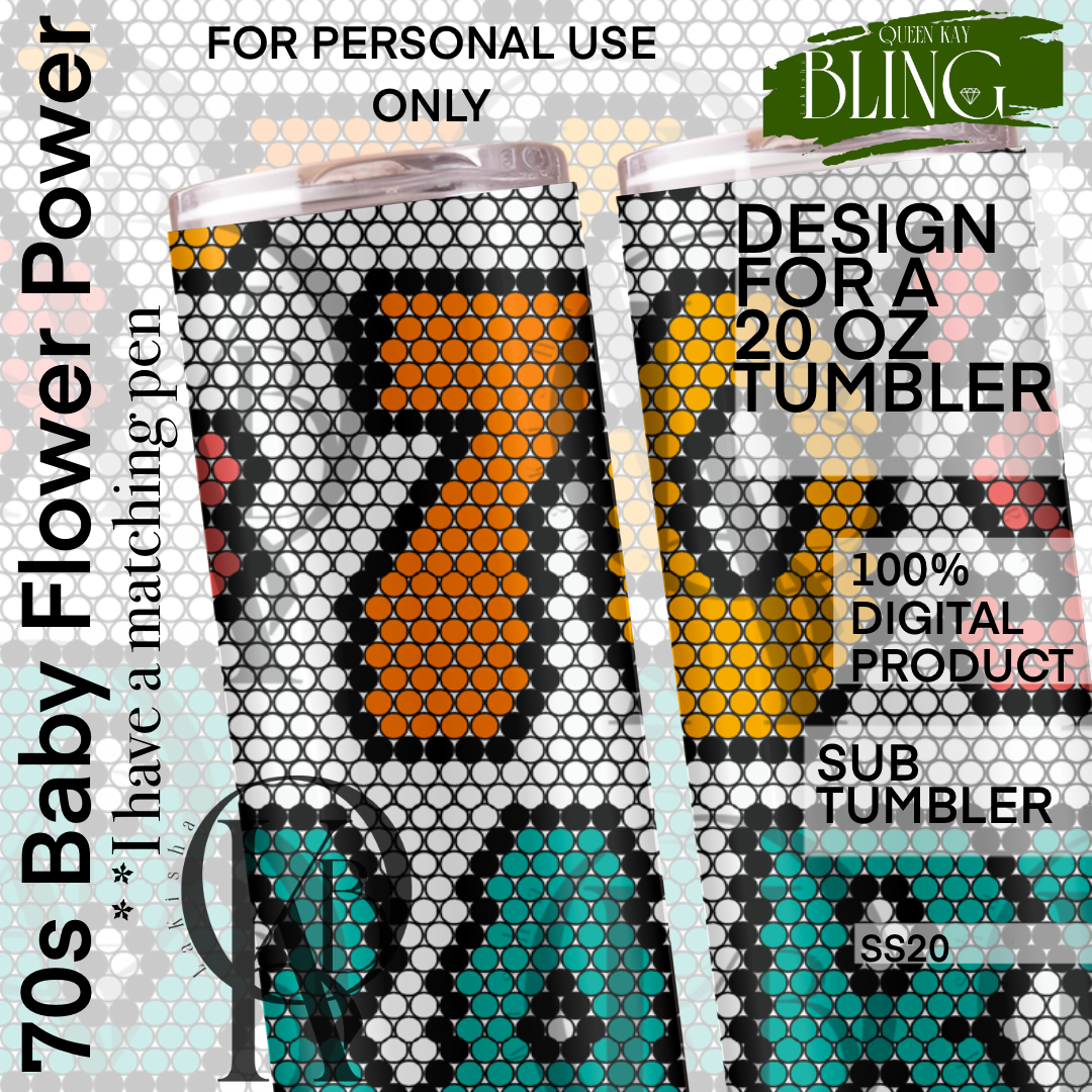 70s Baby Flower Power