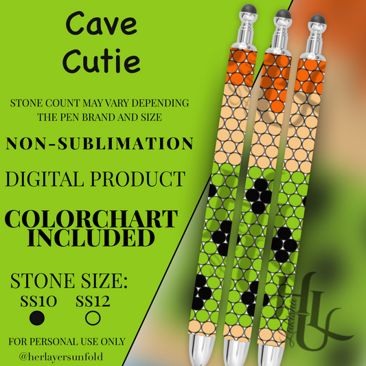 Cave Cutie Pen Template
