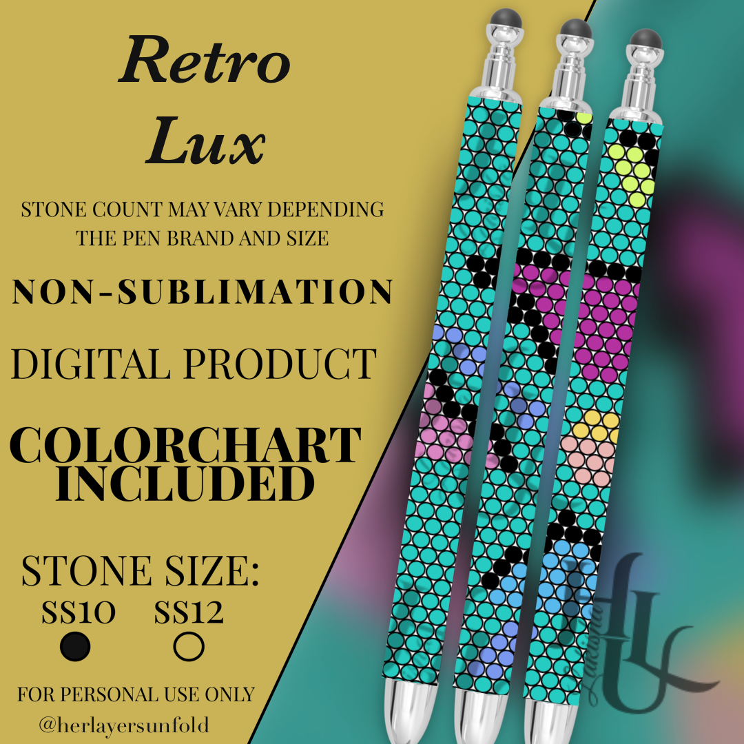 Retro Lux Pen Template