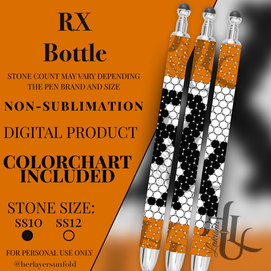 RX Bottle Pen Template