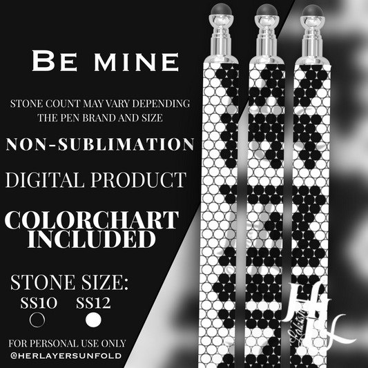 Falling in Love Pen Template