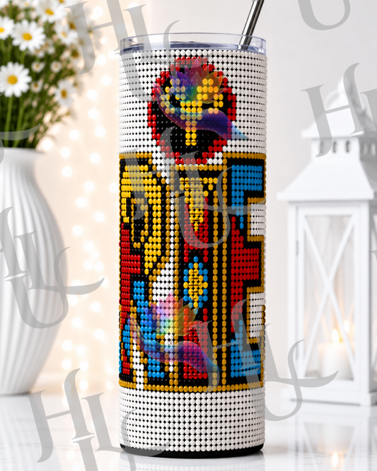 Aries Energy ~ Diamond Art Tumbler