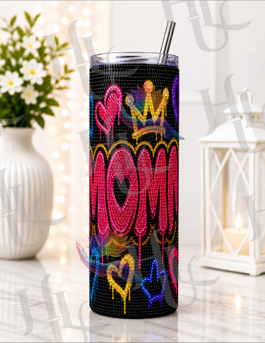 Momma ~ Diamond Art Tumbler