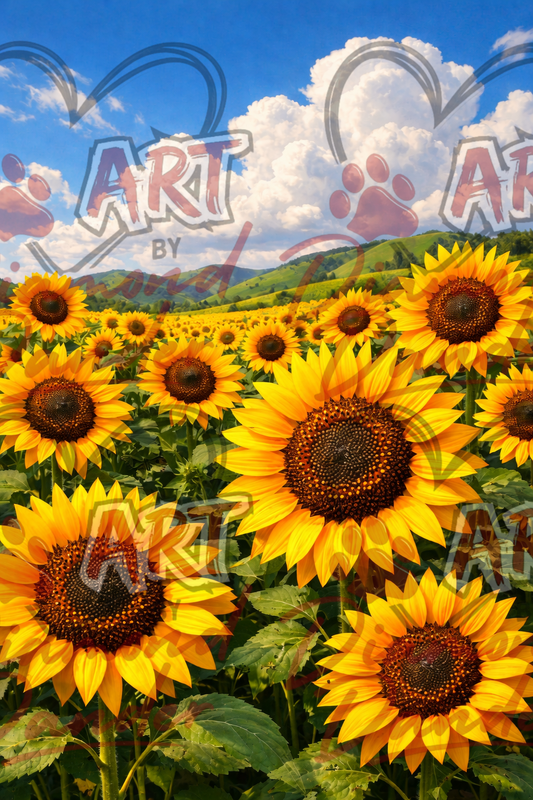 Art By Diamond Dander - Sunflower Hills