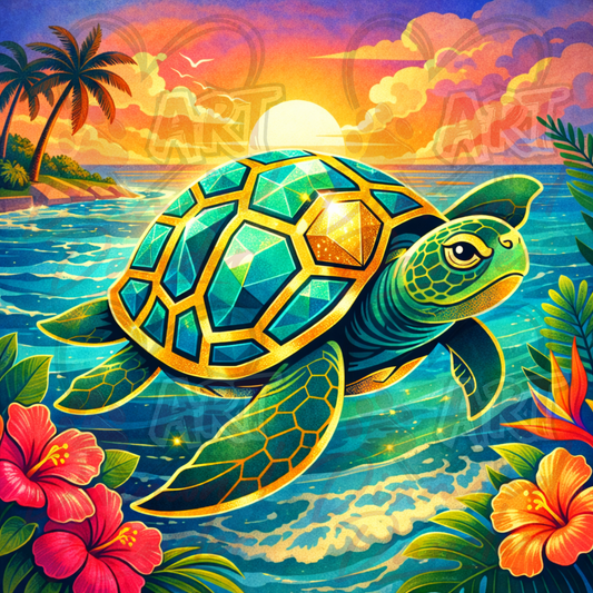Art By Diamond Dander - Sunset Glide