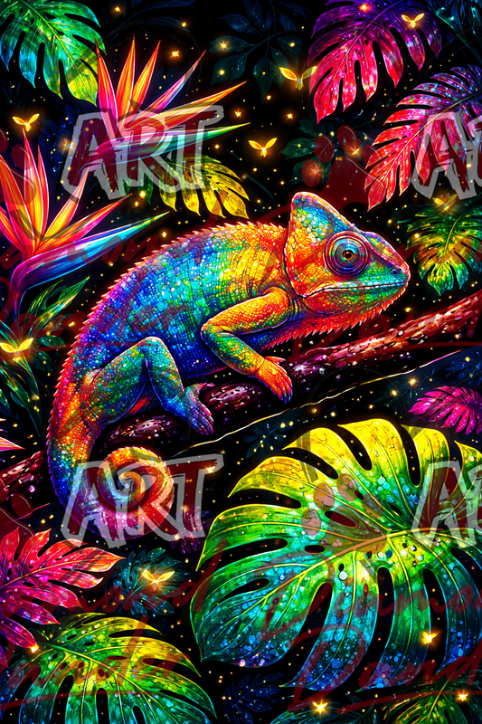Art By Diamond Dander - Tropical Voltage