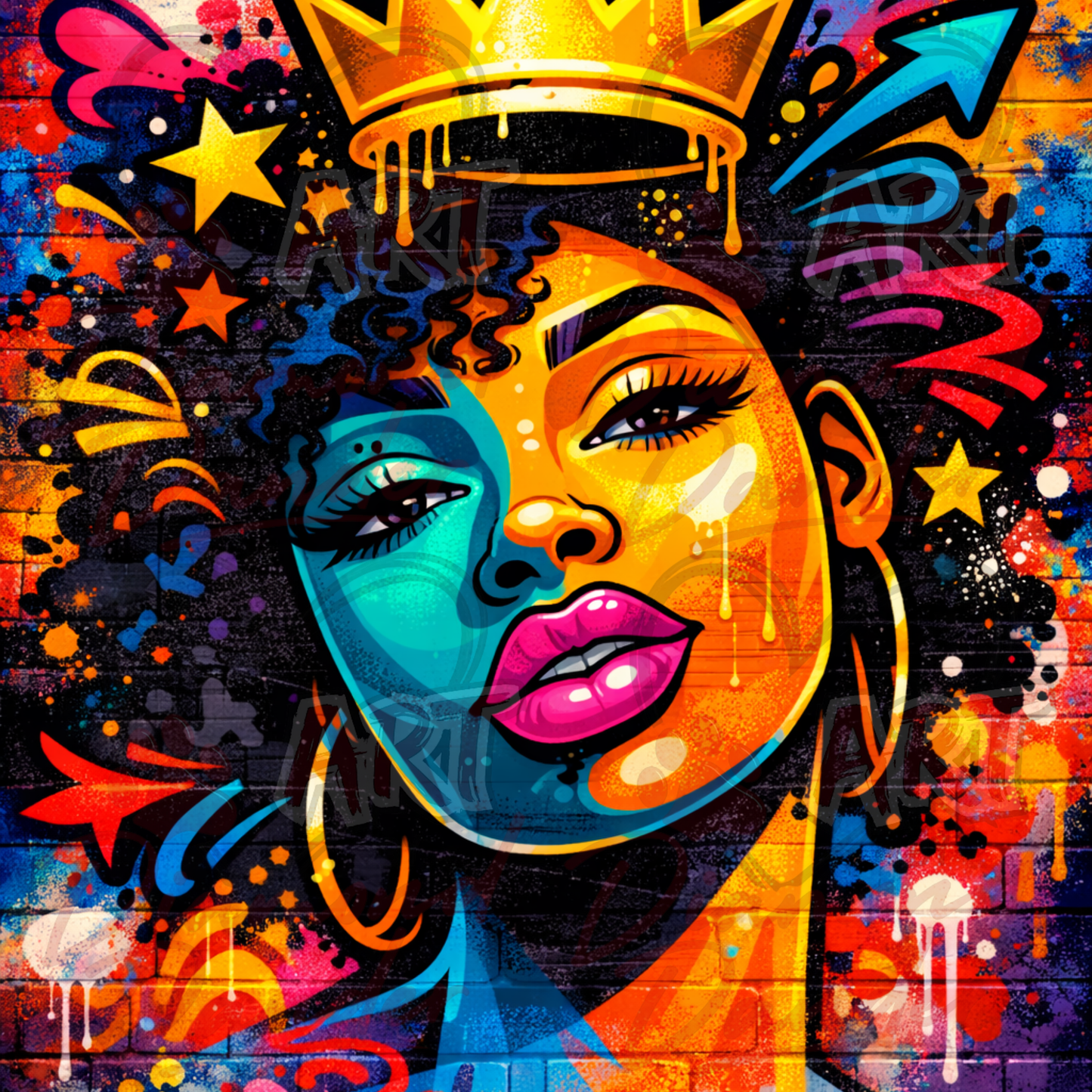 Art By Diamond Dander - Urban Empress