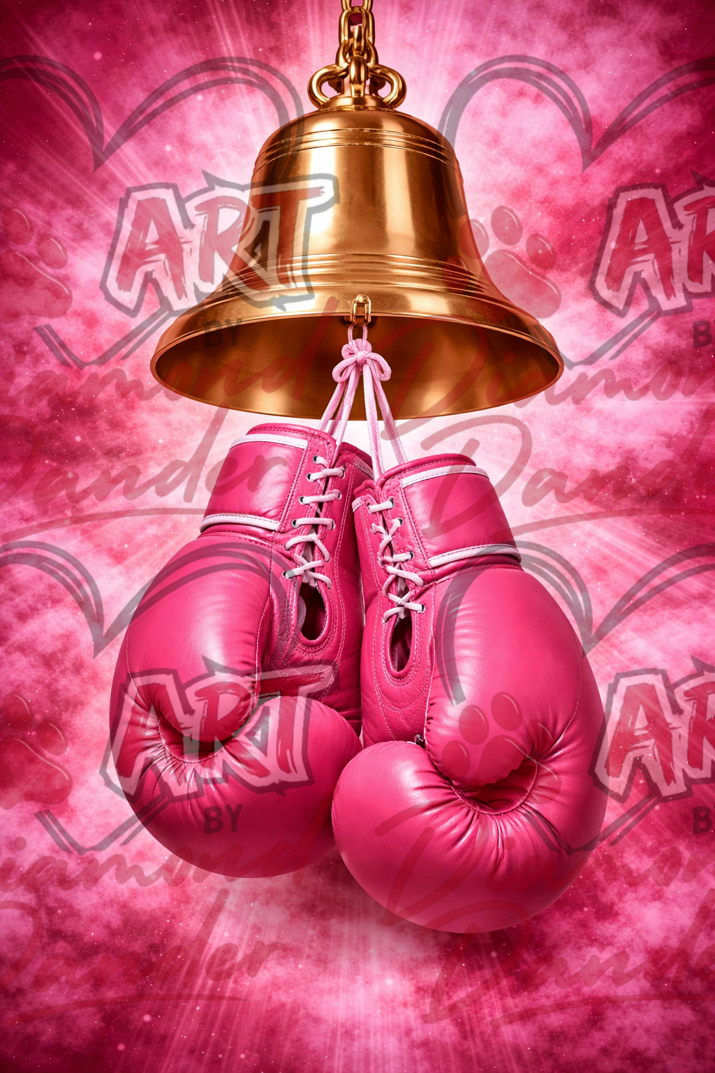 Art By Diamond Dander - Win The Fight